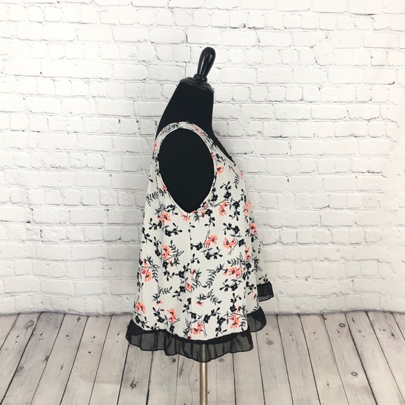 Paper Crane Floral Tank Top SIZE SMALL NWT - Picture 2 of 5